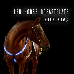 led-horse-breastplate