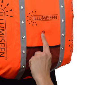 Reflective LED Backpack Cover